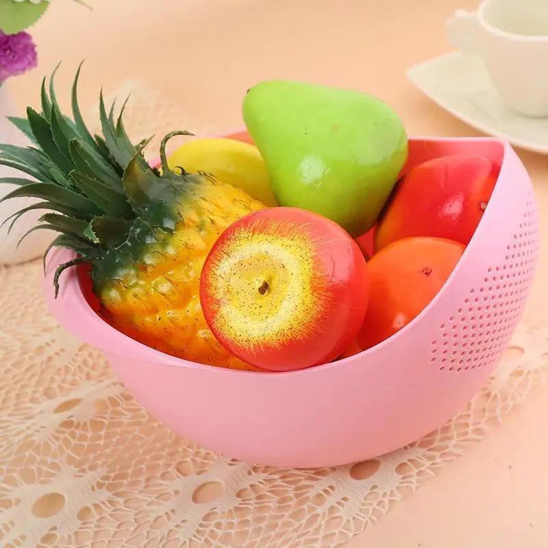 2-Pack Nordic Rice & Vegetable Washing Strainer – Food Grade Drain Basket