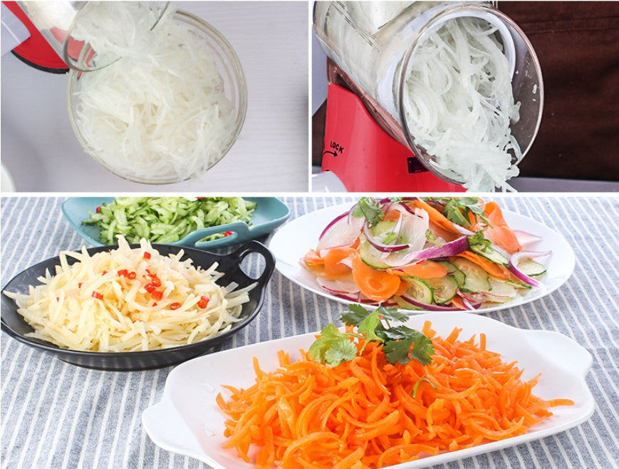 Round Mandoline Slicer – Multifunctional Vegetable, Potato & Cheese Cutter
