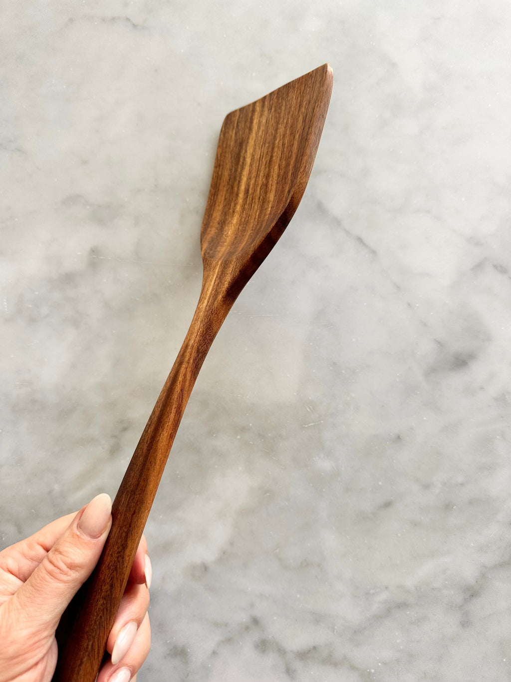 Nosara 4-Piece Teak Wood Kitchen Utensil Set – Natural Handcrafted Cooking Tools