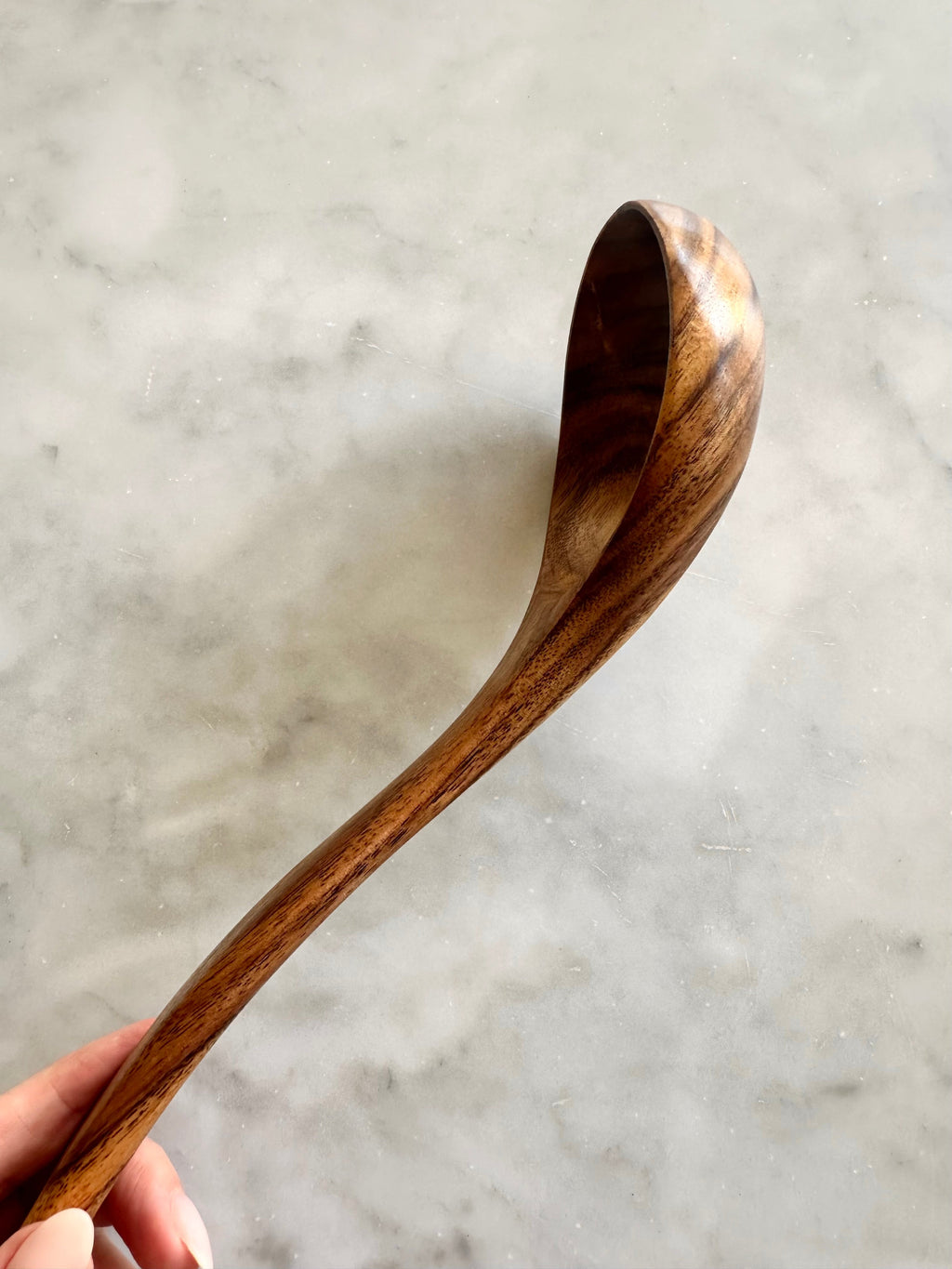 Nosara 4-Piece Teak Wood Kitchen Utensil Set – Natural Handcrafted Cooking Tools