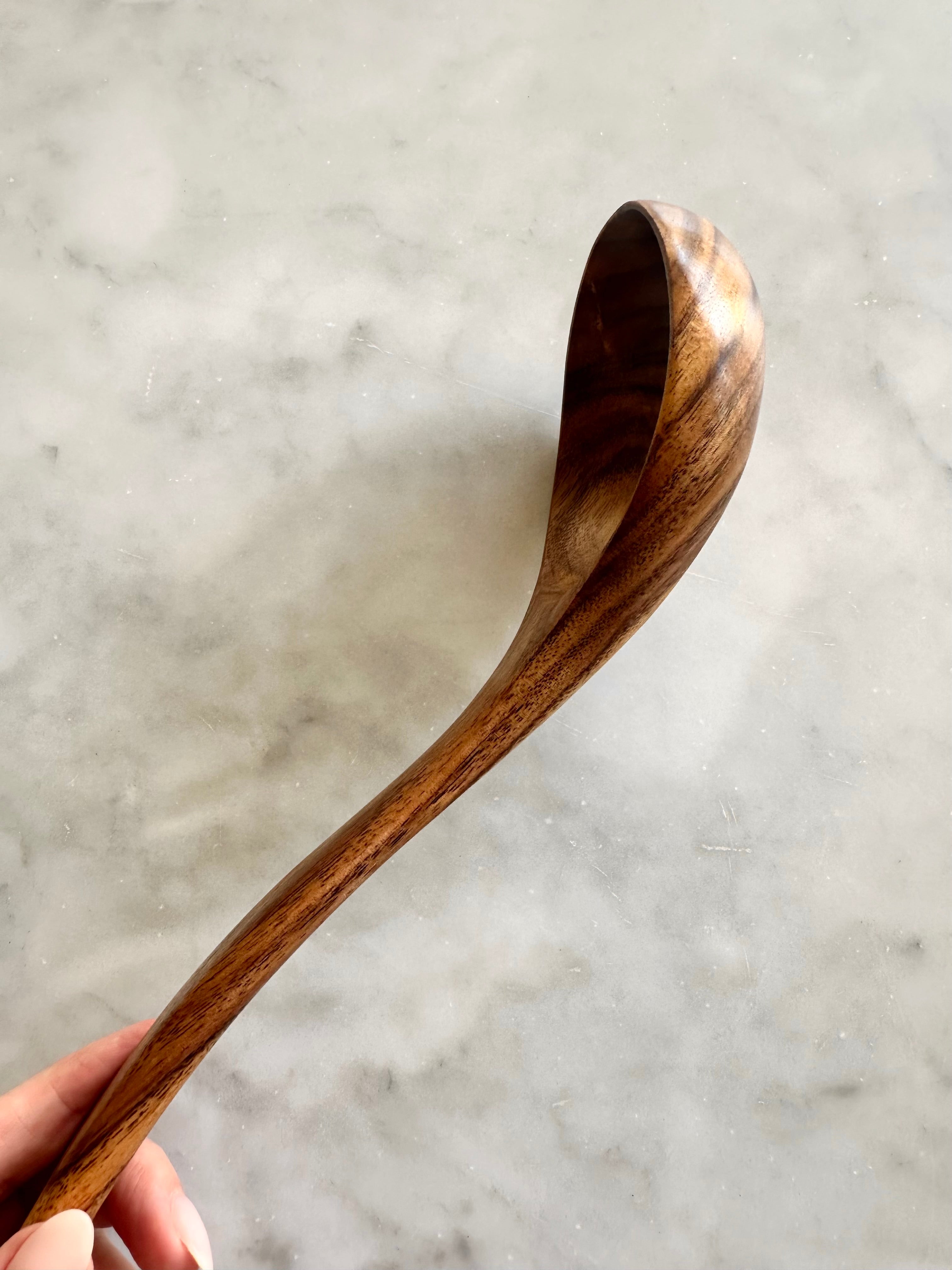 Nosara 4-Piece Teak Wood Kitchen Utensil Set – Natural Handcrafted Cooking Tools