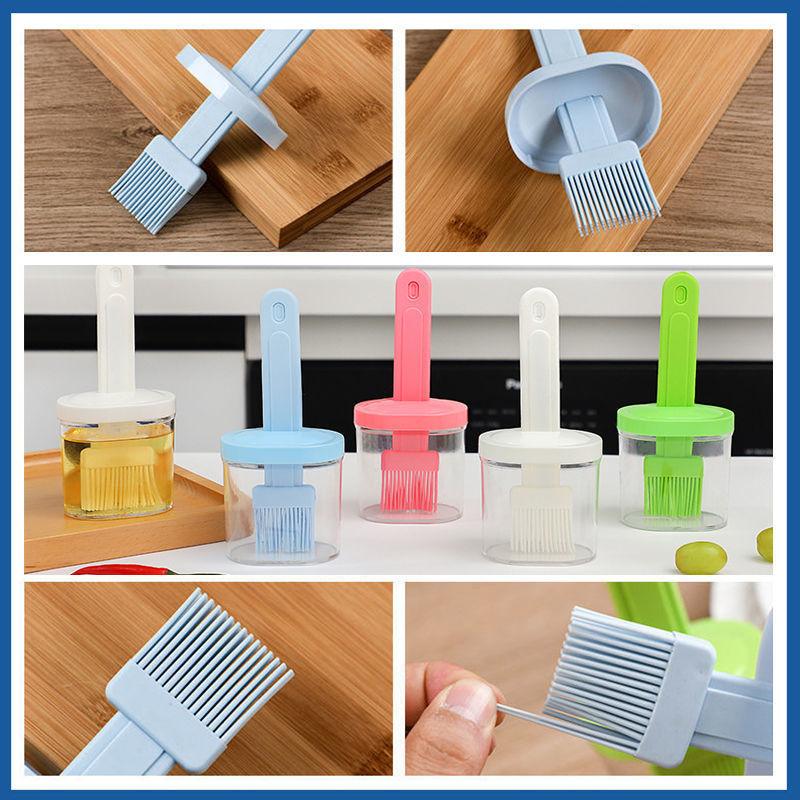 Silicone BBQ Oil Basting Brush – Heat-Resistant Cooking & Grilling Brush