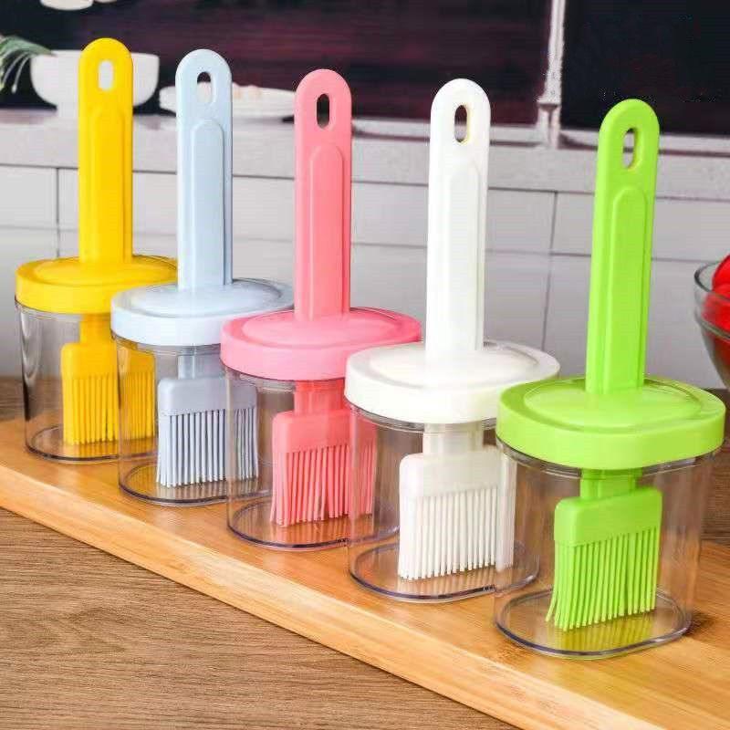 Silicone BBQ Oil Basting Brush – Heat-Resistant Cooking & Grilling Brush