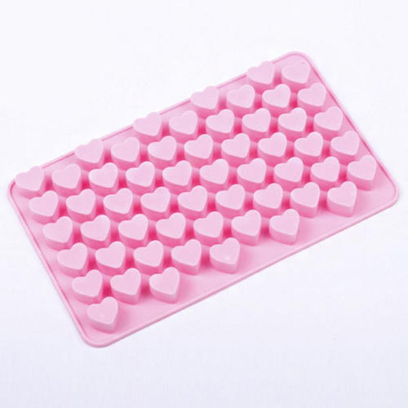 Heart-Shaped Silicone Baking Mold – Chocolate, Candy, Jelly & Cake Molds