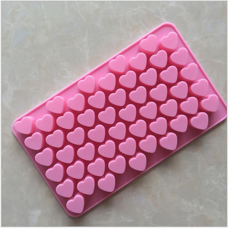 Heart-Shaped Silicone Baking Mold – Chocolate, Candy, Jelly & Cake Molds
