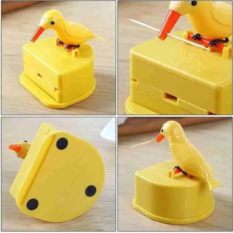 Automatic Bird Toothpick Dispenser – Cute Kitchen Table Accessory