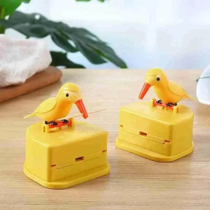Automatic Bird Toothpick Dispenser – Cute Kitchen Table Accessory