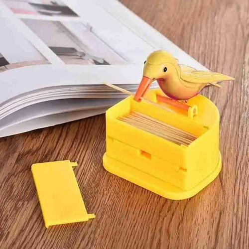 Automatic Bird Toothpick Dispenser – Cute Kitchen Table Accessory