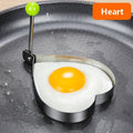 Stainless Steel Egg Ring Molds – Fun Shape Fried Eggs & Pancakes
